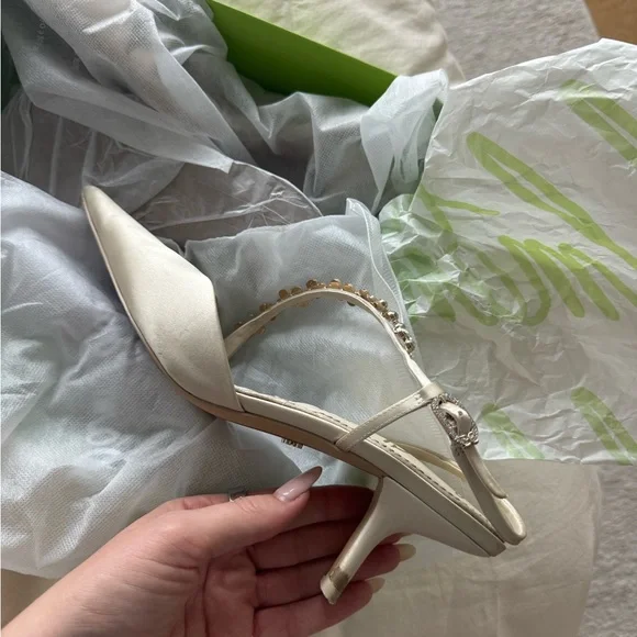 Sam Edelman Cream wedding Heels - Picture 3 of 8